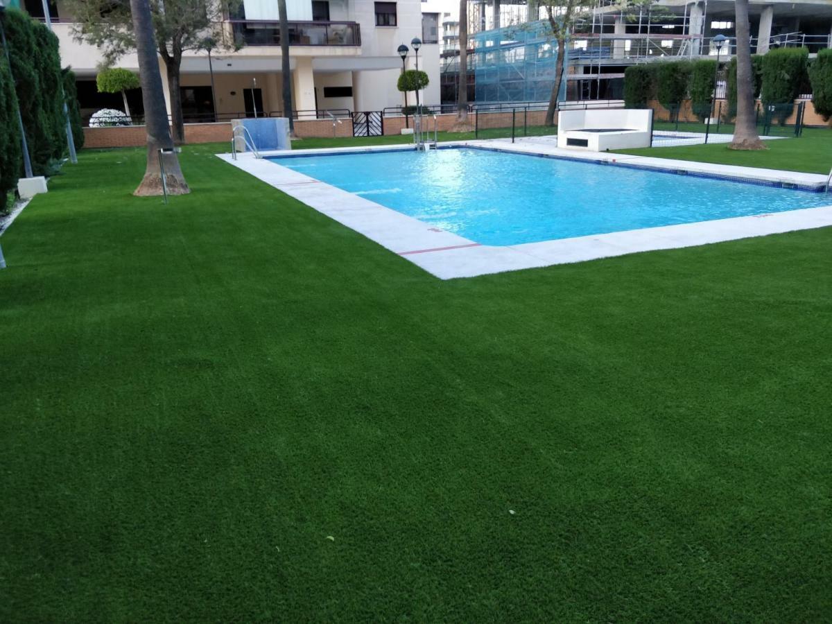 Apartamento Con Piscina En Parque Litoral Apartament Malaga